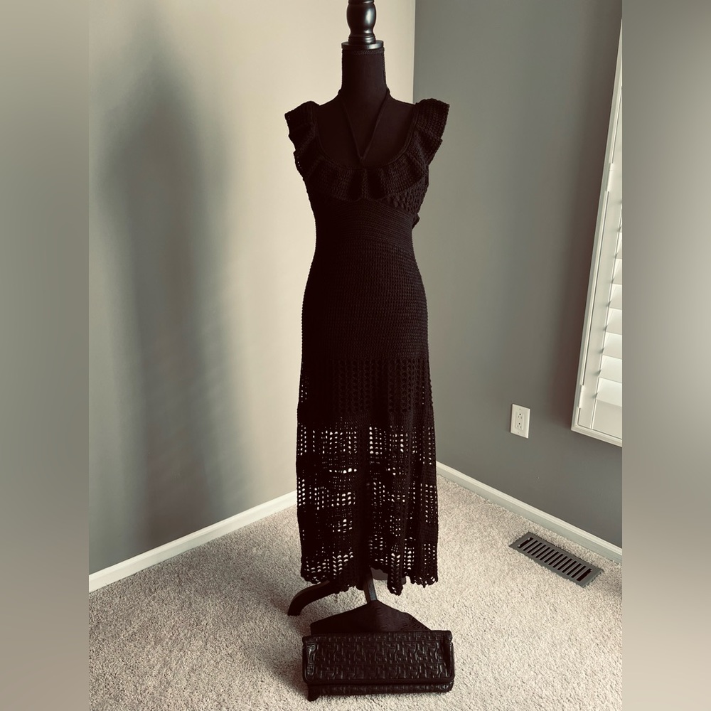 resort style crochet dress